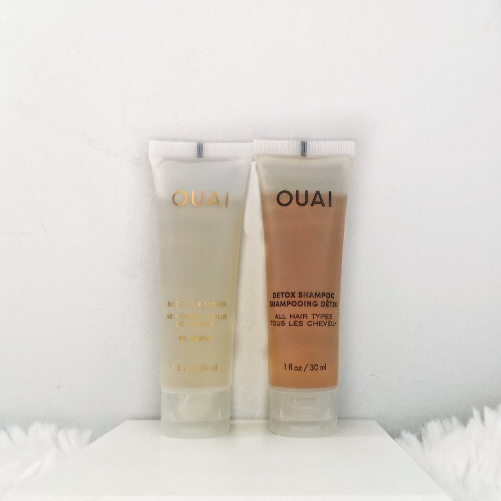💮3/$20💮 Mini Ouai Detox Shampoo & St. Bart's Body Cleanser Set